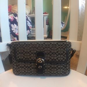 Black Coach wristlet